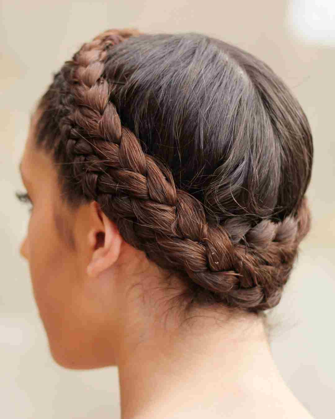 tresse couronne coiffure la bernerie en retz